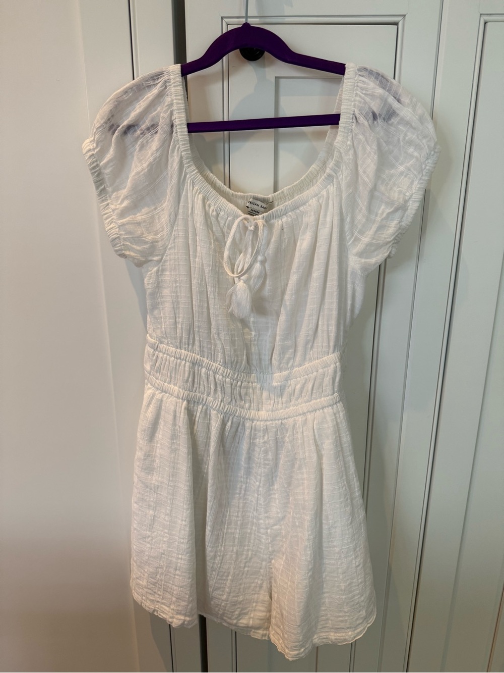 American Eagle White Romper
